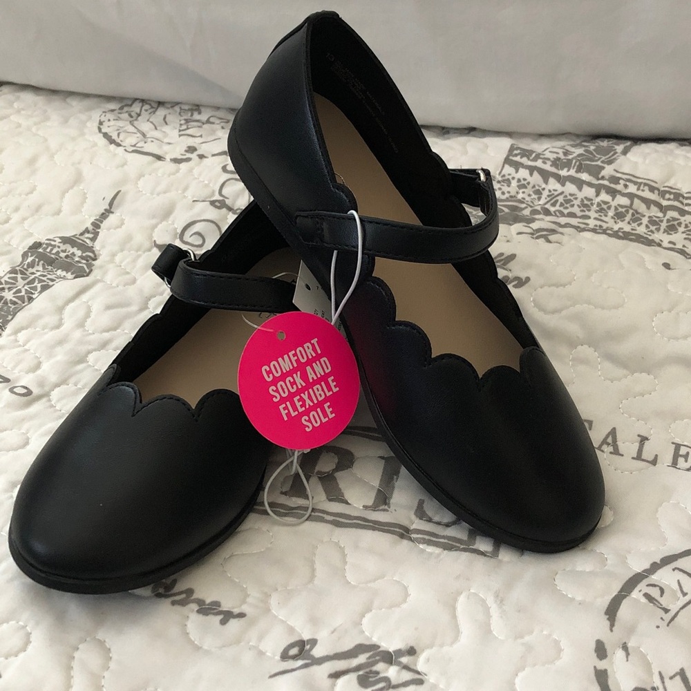Kids Mary Jane Comfort Shoes in Black